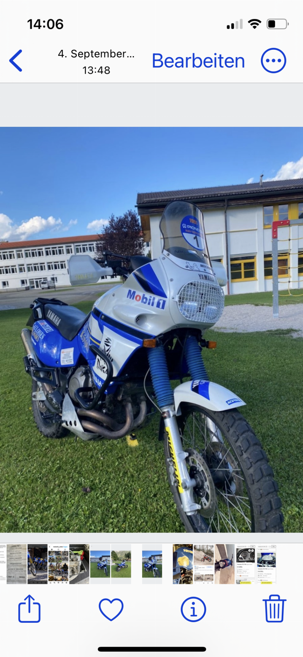 Motorrad verkaufen Yamaha XTZ 750 Ankauf